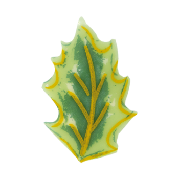 Small Rounded Holly Leaf