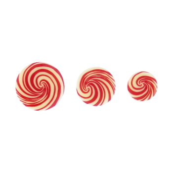 Red Spiral Circle - 3 sizes