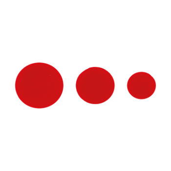 Red Circle - 3 sizes