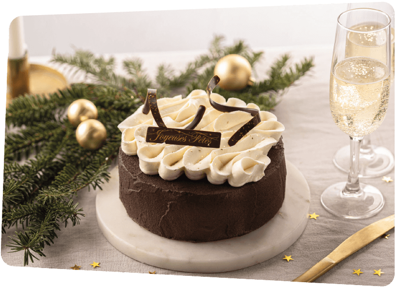 Elegancia festiva gold and chic por Chocolatree